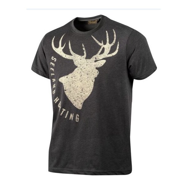 Fading Stag Dark Grey Melange
