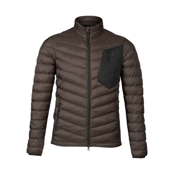 Seeland Climate quilt jakke Clay brown