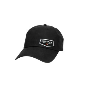 Simms Oil Cloth Cap Black