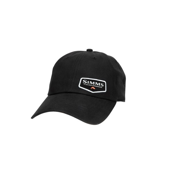 Simms Oil Cloth Cap Black