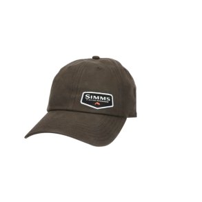Simms Oil Cloth Cap Coffee