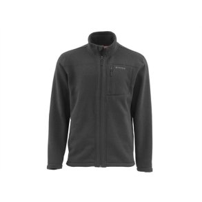 Simms Sweater Full Zip - Black